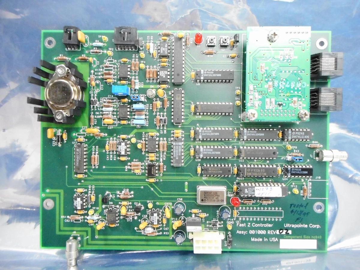 Used Ultrapointe Corporation 001000 Fast Z Controller PCB Rev. 02 Untested As-Is