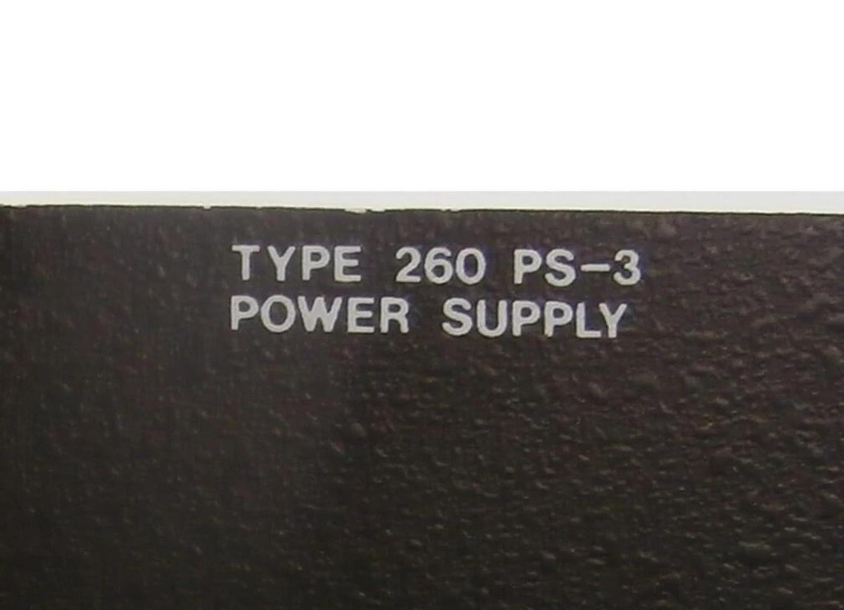 Used MKS Instruments 260PS-3 Power Supply Type 260 PS-3 Working Surplus