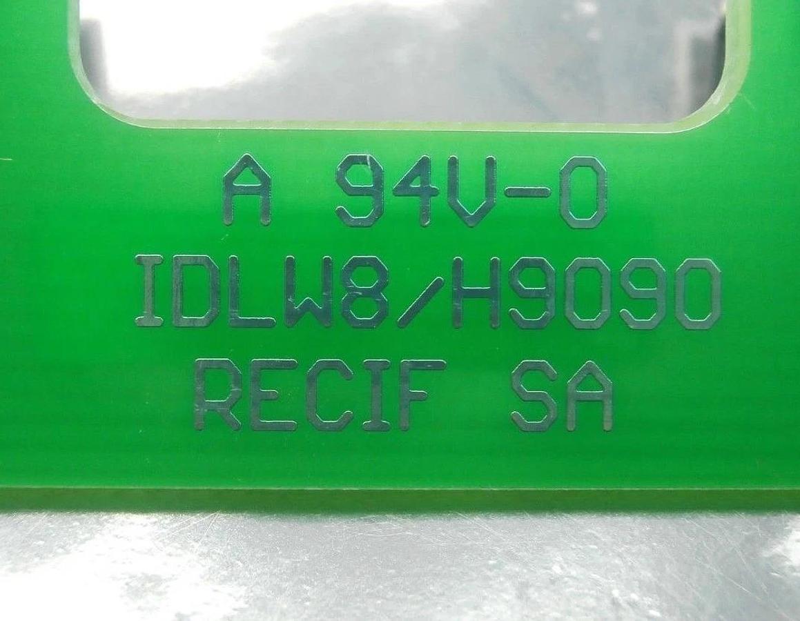 Used RECIF Technologies IDLW8/H9090 PCB Board with Symbol STI80-0200 Cable Used