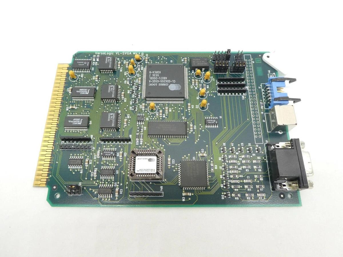 Used VersaLogic VL-SVGA-1 VGA PCB Card VL-SVGA Varian 350D Implanter Working Surplus
