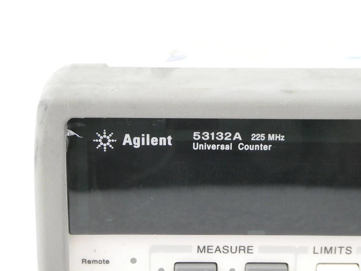 Used Agilent 53132A Universal Frequency Counter 225 MHz OR-601002557 Working Surplus