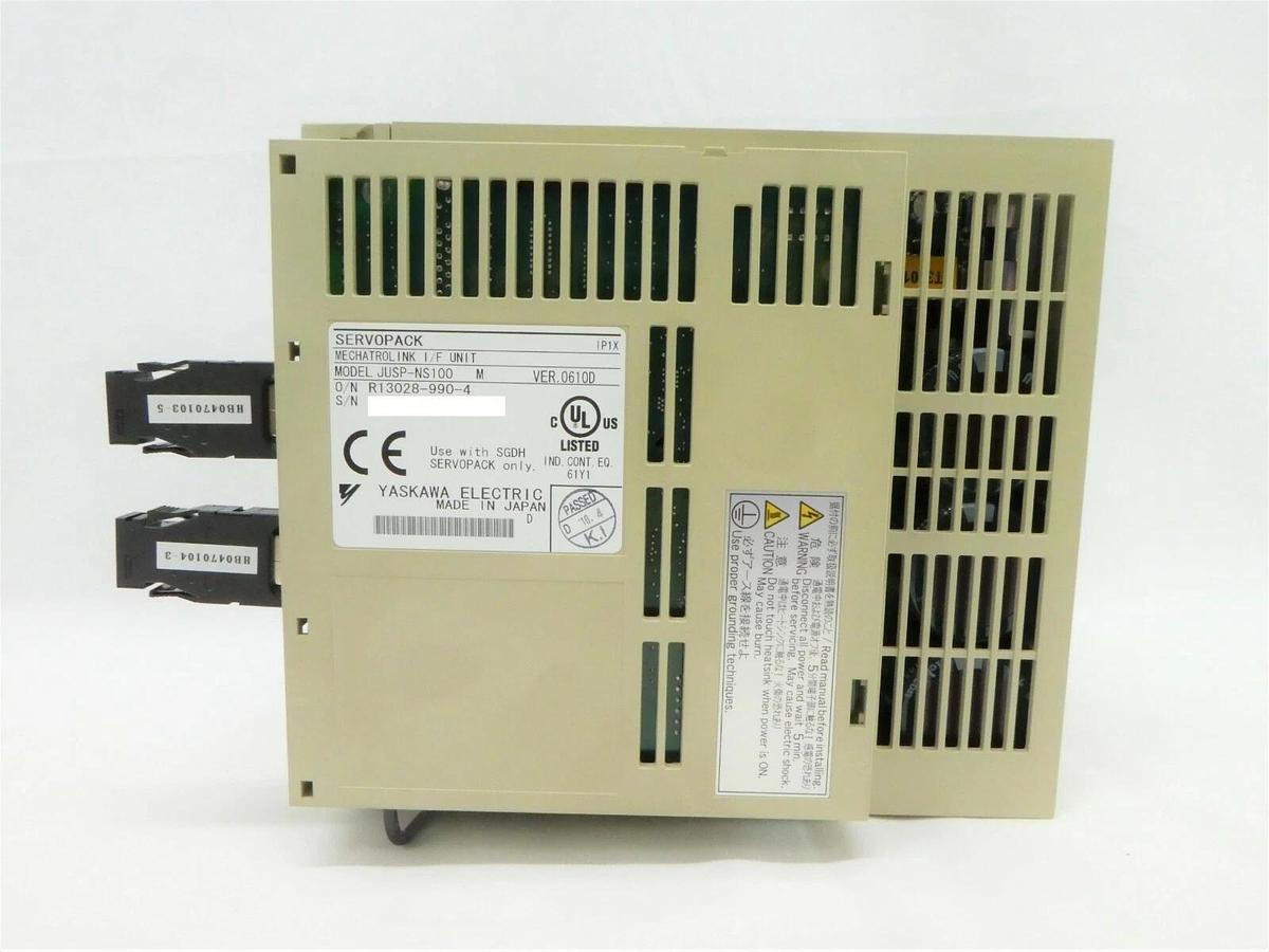 Used Yaskawa SGDH-08AE-SY705 Servo Drive SERVOPACK JUSP-NS1000 Working