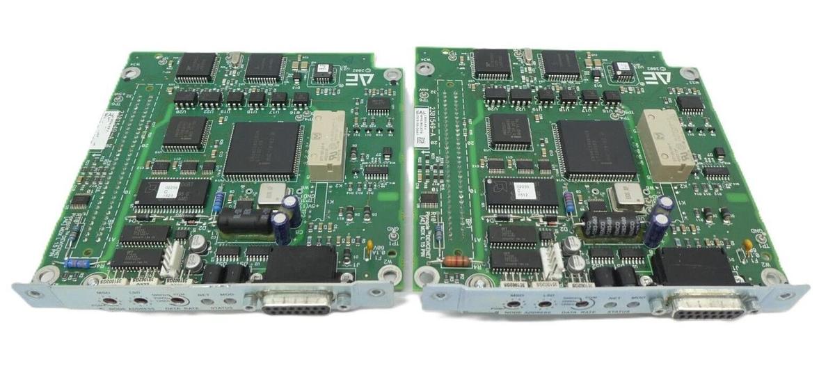 Used AE Advanced Energy 2301549-A Pinnacle DeviceNet MDX PCB Card 1303193 Lot of 2