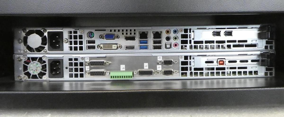 Used SuperLogics SL-1U-i5s-Q87SLQ-LG-VTC1 Rack Mounted PC w/ECU 100604 Working