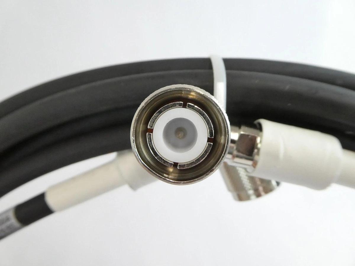 Used Lam Research 03-378300-00 Auto Match RF Coaxial Cable Assembly Working Surplus
