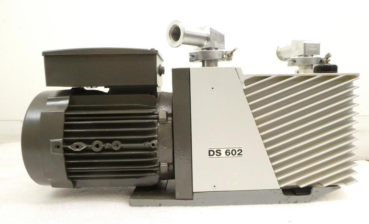 Used Agilent Varian 949-9335S001 Rotary Vacuum Pump Leroy Somer DS 602 Working