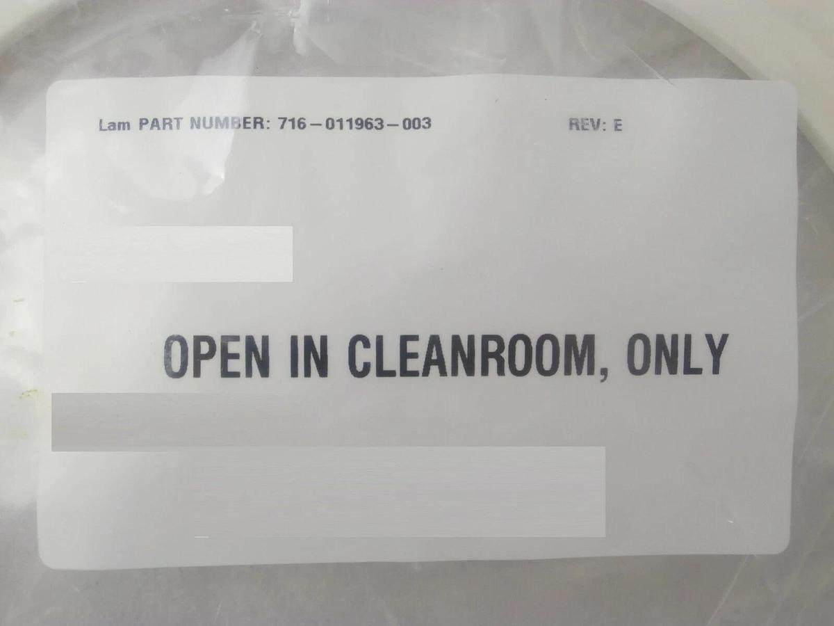 Refurbished Lam Research 716-011963-003 Attachment W/C Plate INTR.BLW Rev. E Refurbished