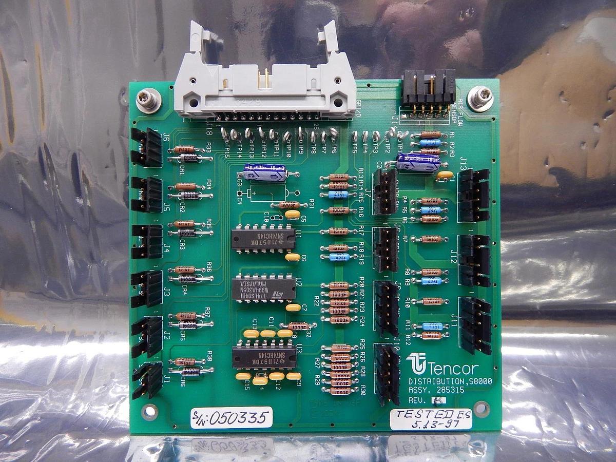Used Tencor Instruments 285315 Distribution S8000 Board PCB KLA-Tencor AIT I Used