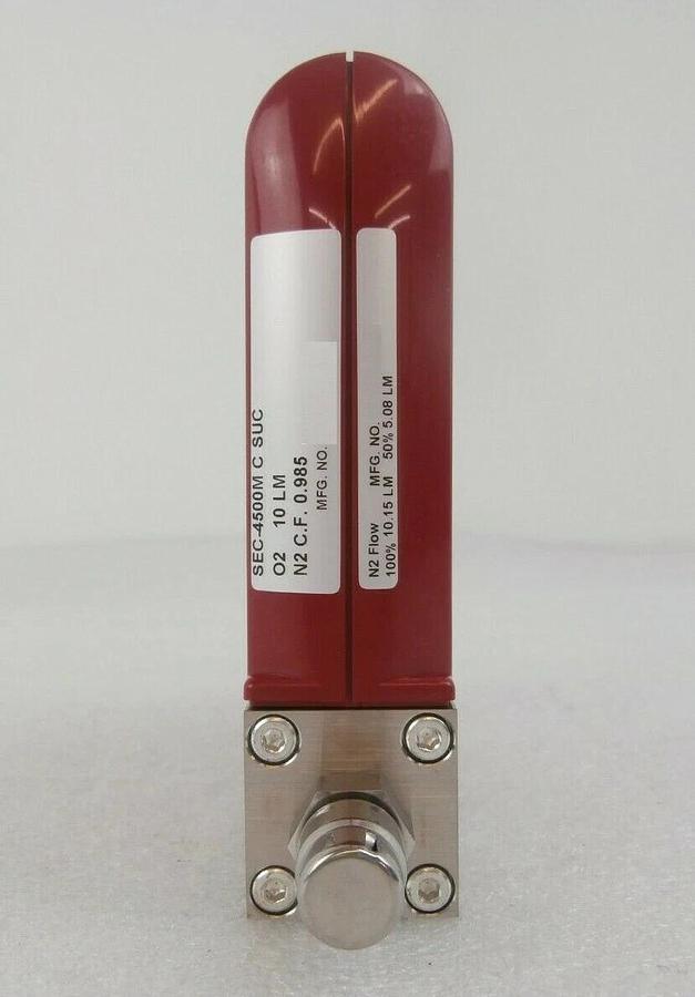 Used STEC SEC-4500M Mass Flow Controller MFC SEC-4500 10 LM O2 Working Surplus