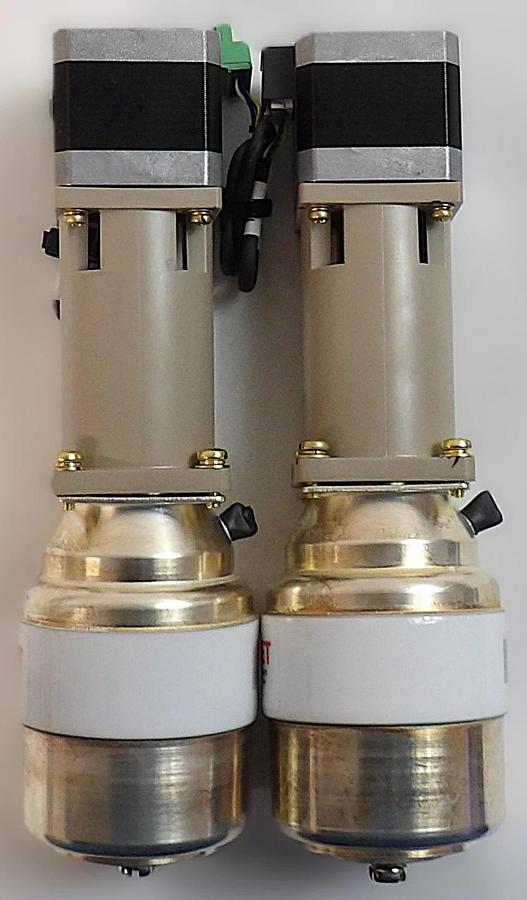 Used Comet CVUN-500BC/12-JHJA-Z1 RF Variable Vacuum Capacitor Lot of 2 Working