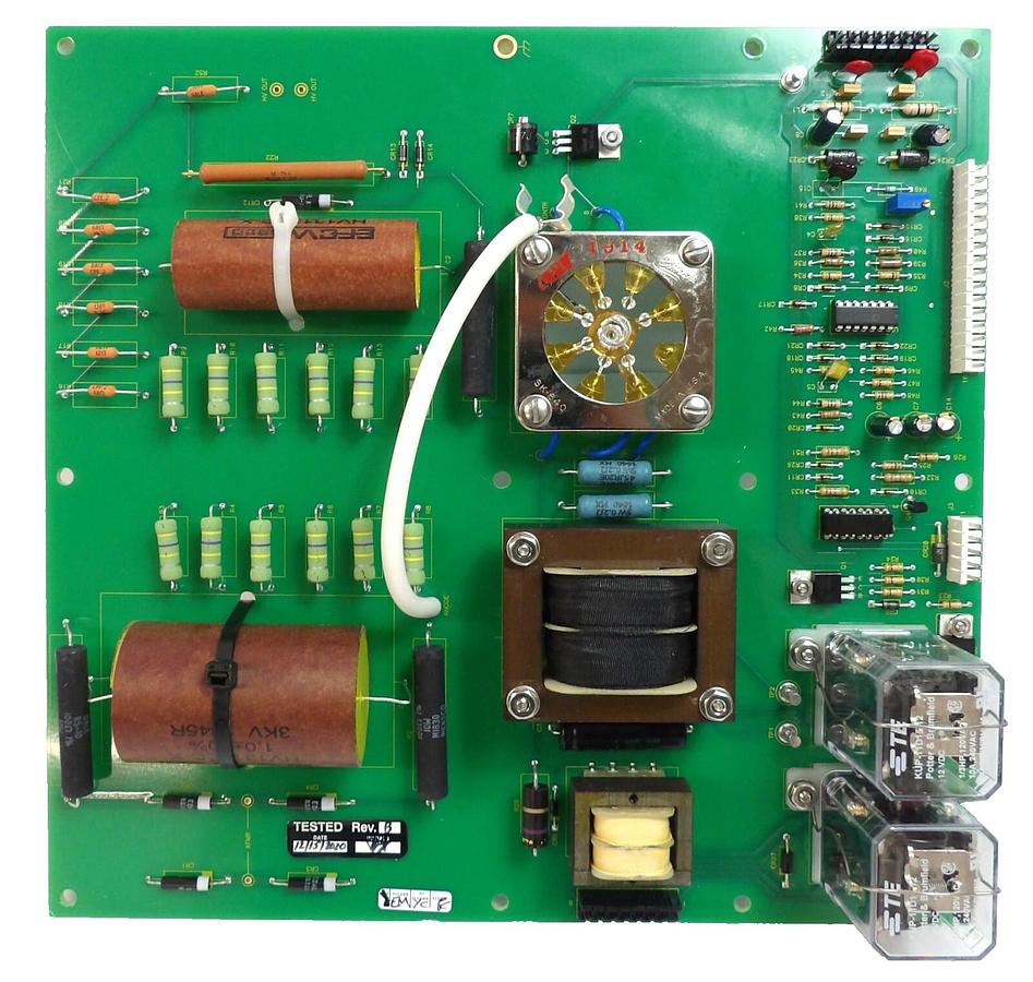 Used AMAT Applied Materials E15001930 Suppression Power Supply PCB Varian Working