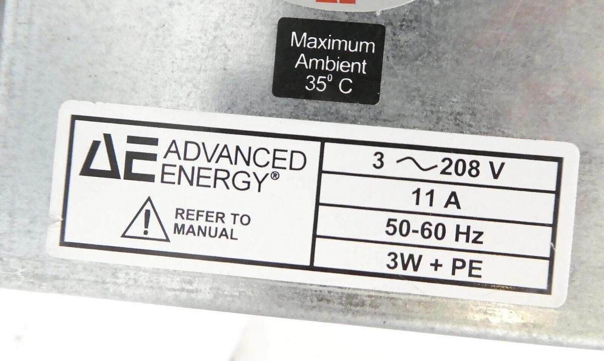 Used E'WAVE AE Advanced Energy 0190-15526 RF Generator 3152603-014 Damaged Untested