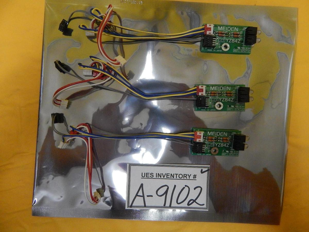 Used Meiden YZ84Z LED Indicator Board PCB SU22A31963 MU24A31158 Lot of 3 Used Working