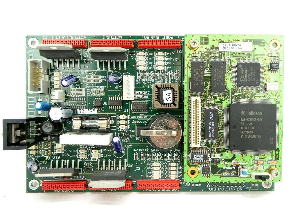 Used RECIF Technologies MOBBH0131D Motherboard PCB with CPU CPUAH0027A Working Spare