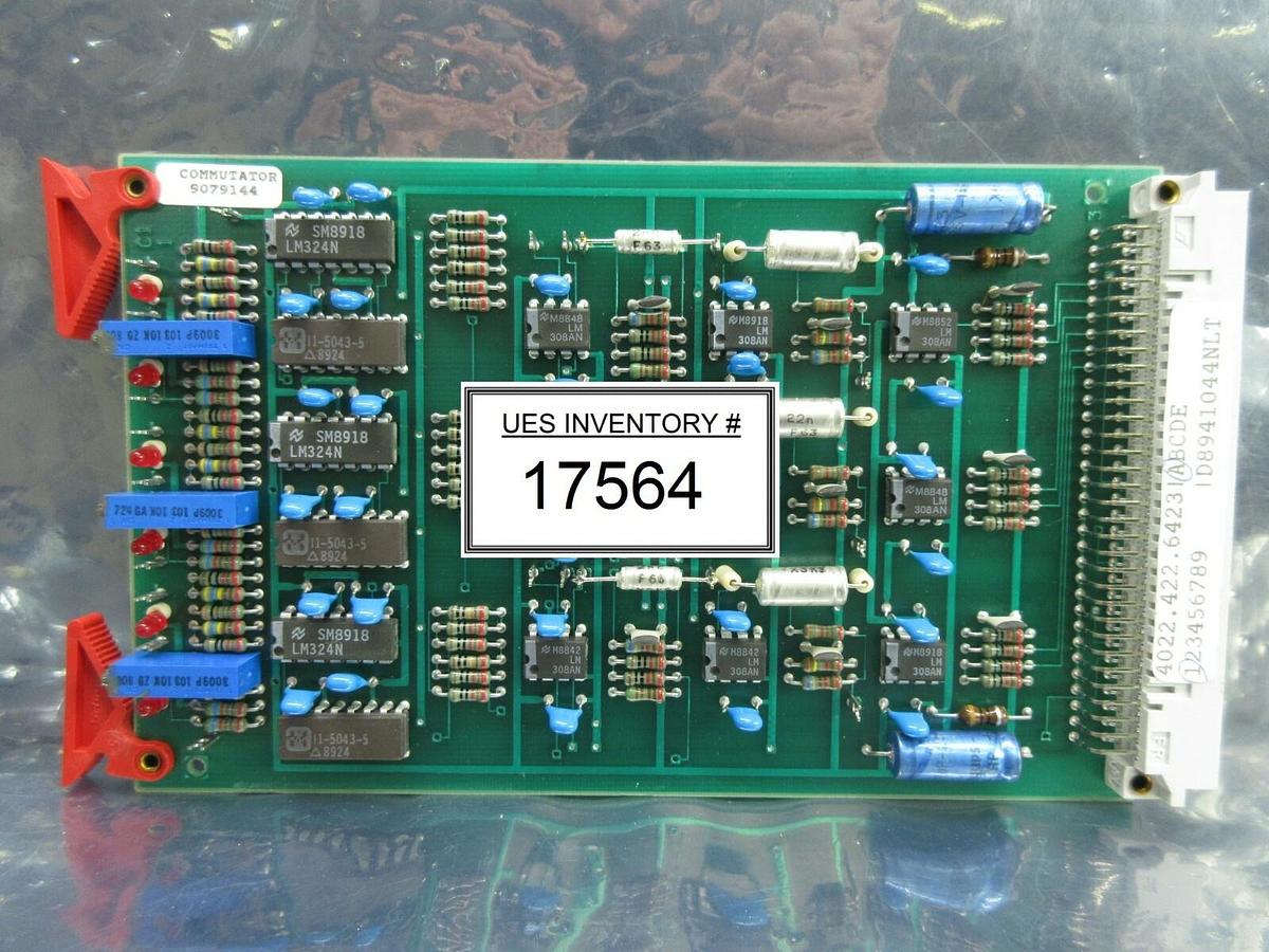 Used ASML 4022.422.6423 Commutator PCB Card PAS 5000/2500 Wafer Stepper System Used