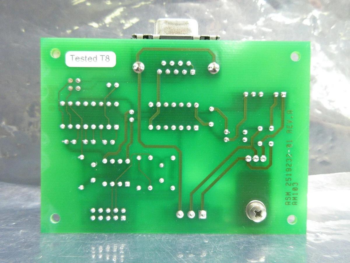 Used ASM Advanced Semiconductor Materials 2519232-21 Interface Board PCB Used Working
