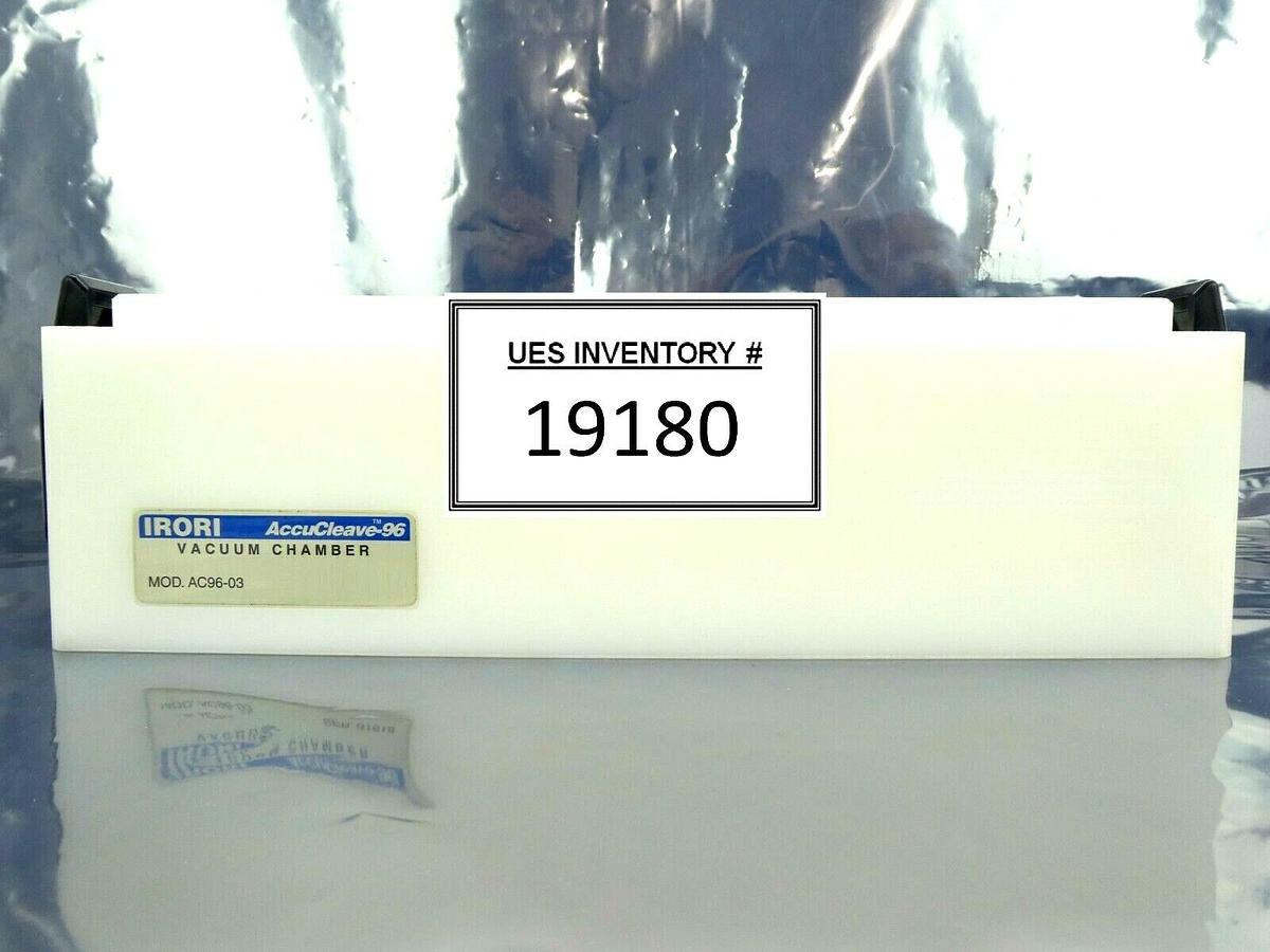 IRORI AC96-03 Cleaving Station Vacuum Chamber AccuCleave-96 New Surplus