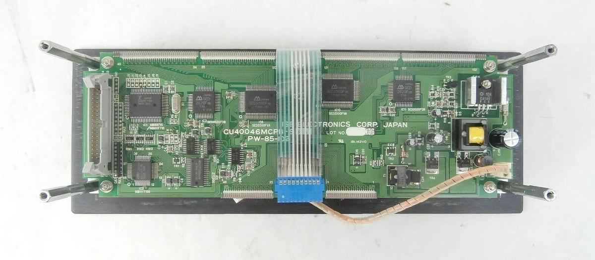 Used ISE Electronics CU40046MCPB-S Display PCB Keypad PW-85-102 Verteq Working Spare