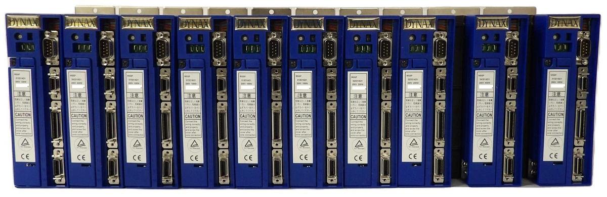 Used Dynax MSSP013D1AD1 MSSP023D1AD1 MSSP043D1AD1 AC Servo Drive Lot of 10 Working