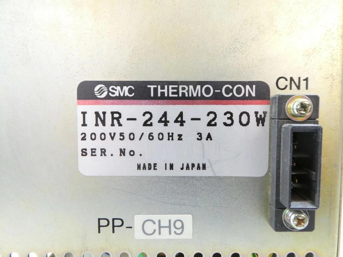 Used SMC INR-244-230W Power Supply 12inch PP THERMO-CON TEL Tokyo Electron Working
