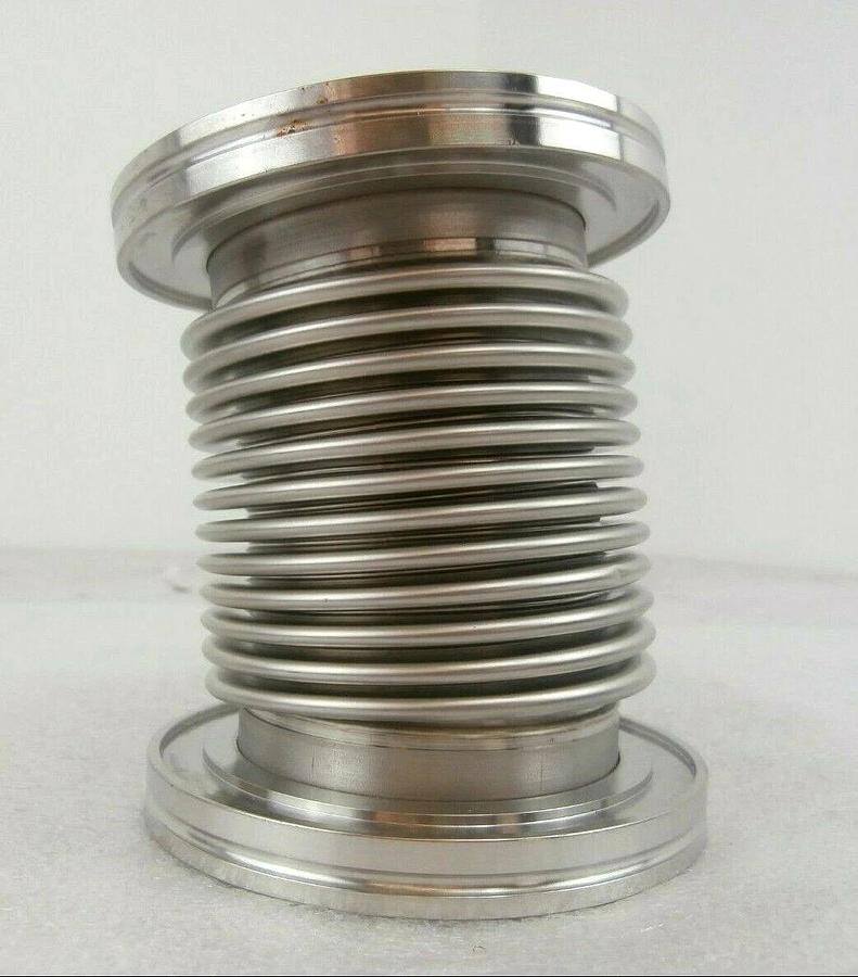 Used Edwards ISO80 High Vacuum Flexible Bellows 5" Reseller Lot of 3 Working Spare
