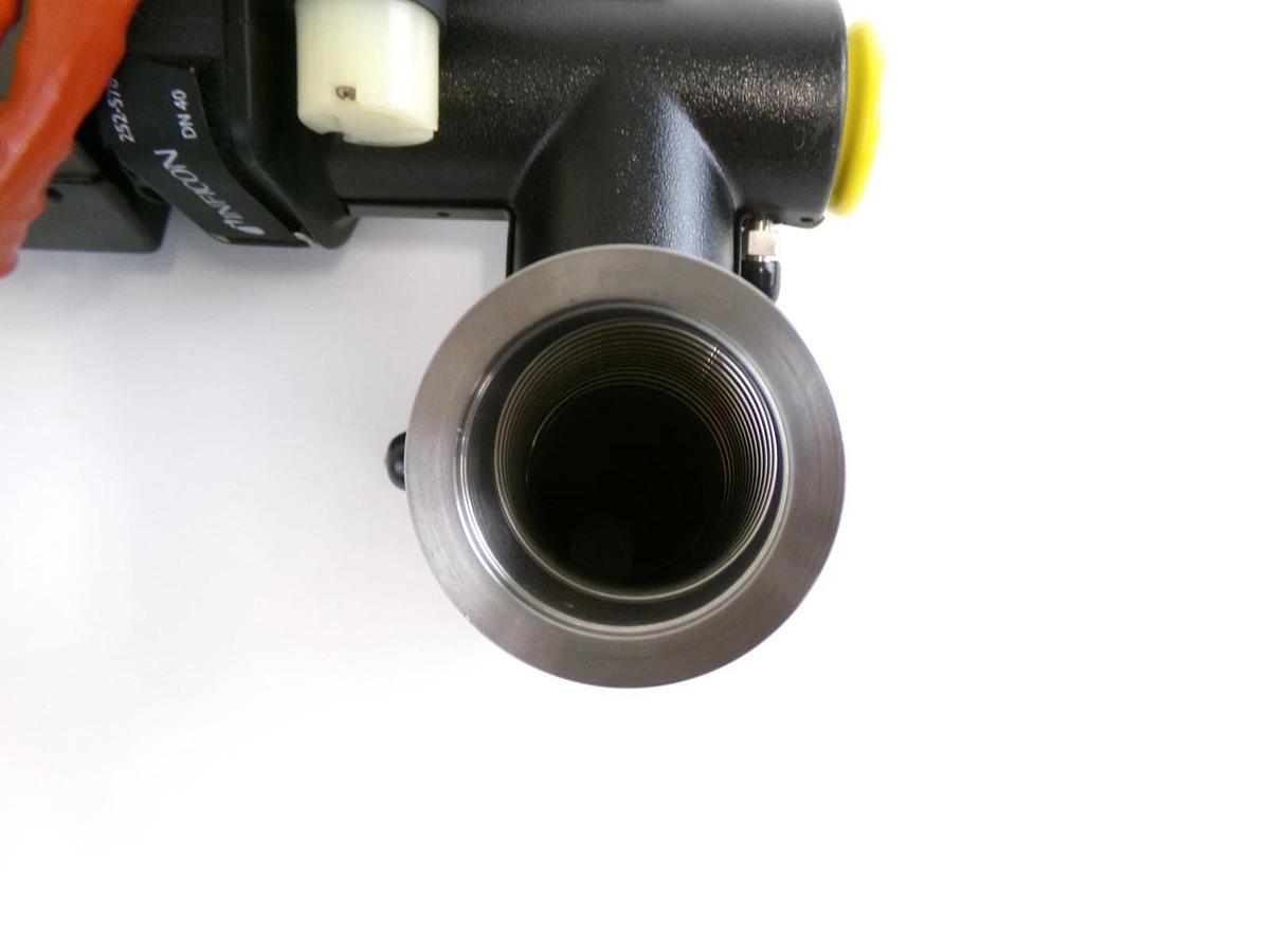 Used Inficon 0190-23500 Heated Inline Valve Assembly MP040-2 Working