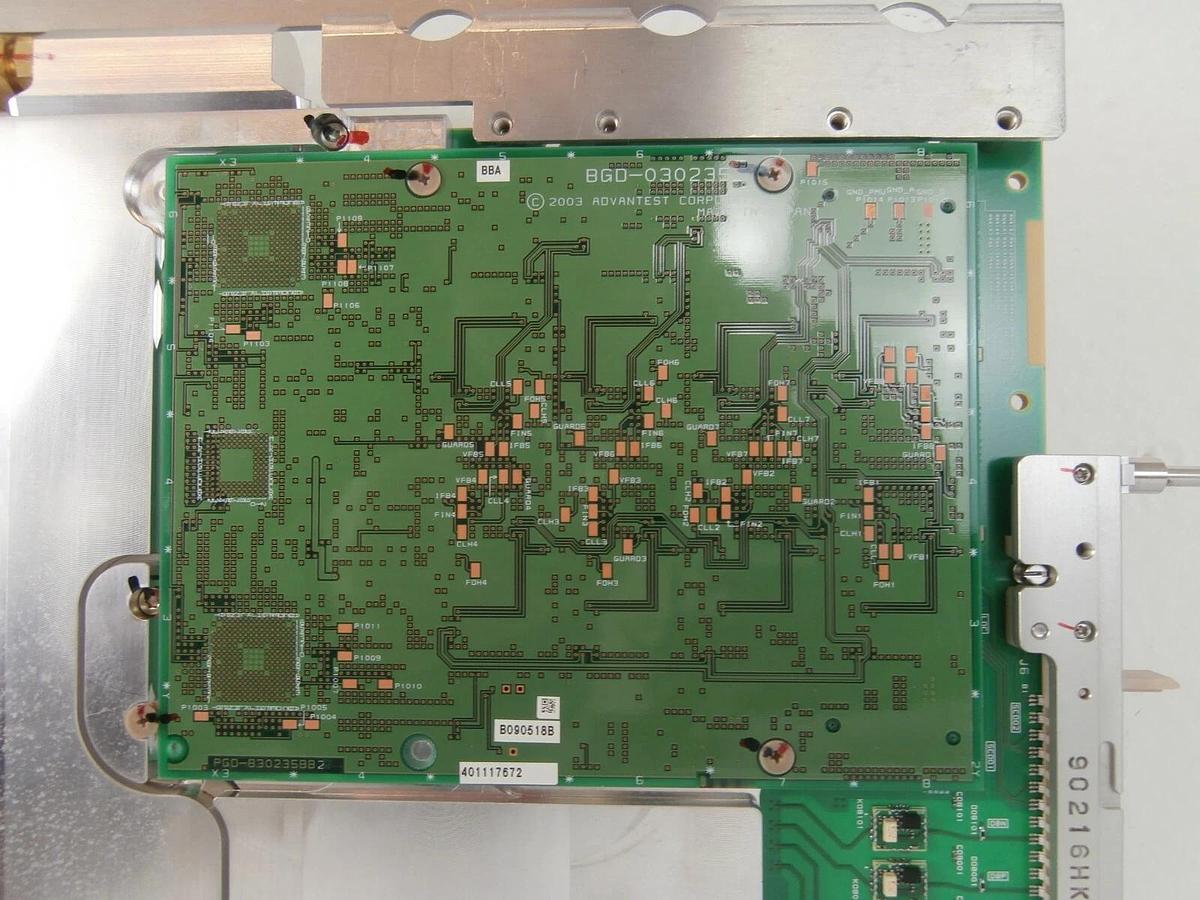 Used Advantest BES-032124X04 Liquid Cooled Processor PCB Card EAD T2000 Working Spare