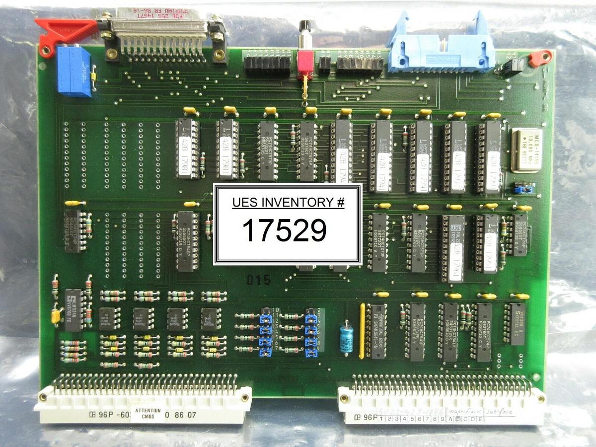 Used ASML 4022.423.1786 Processor PCB Card PAS 5000/2500 Wafer Stepper System Used