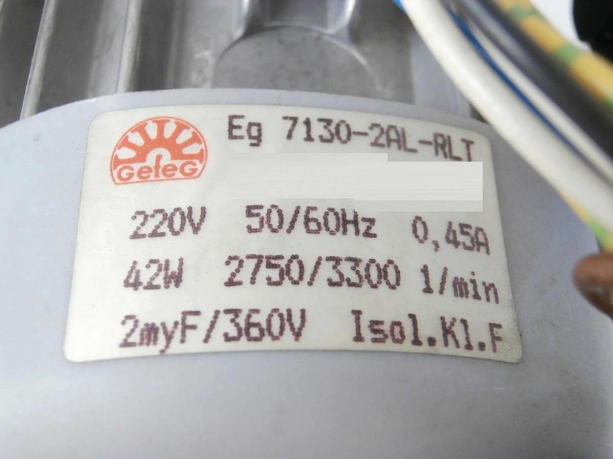 Used KNF Neuberger PJ 4144-NPK 09 Diaphragm Pump Assembly Gefeg Neckar 7130-2AL-RLT