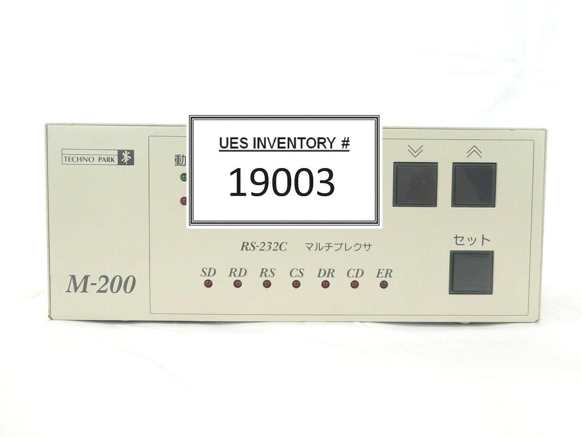 Used Technopark Mine M-200 5-Channel RS-232C Multiplexer Working Surplus