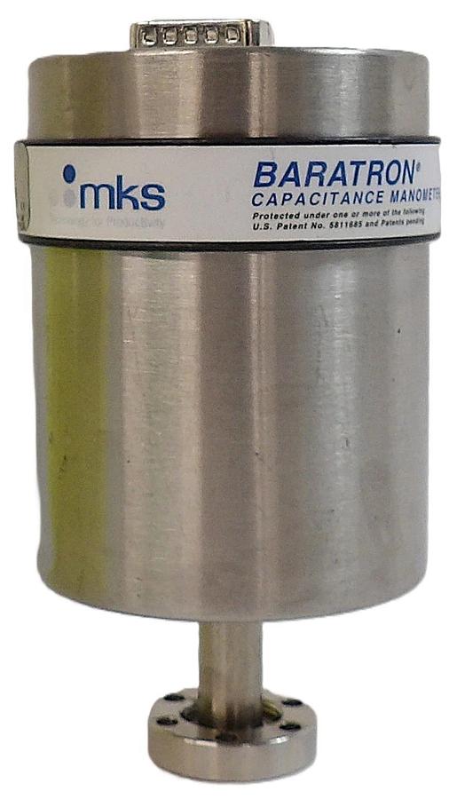 Used MKS Instruments 627FU2TCE5B Baratron Transducer No 15-Pin D Screws Spare