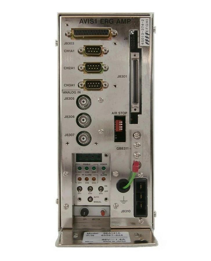 Used Nikon Precision 4S587-624 AVIS1 ERG Amplifier SEA141A 4S013-374-2 NSR Working