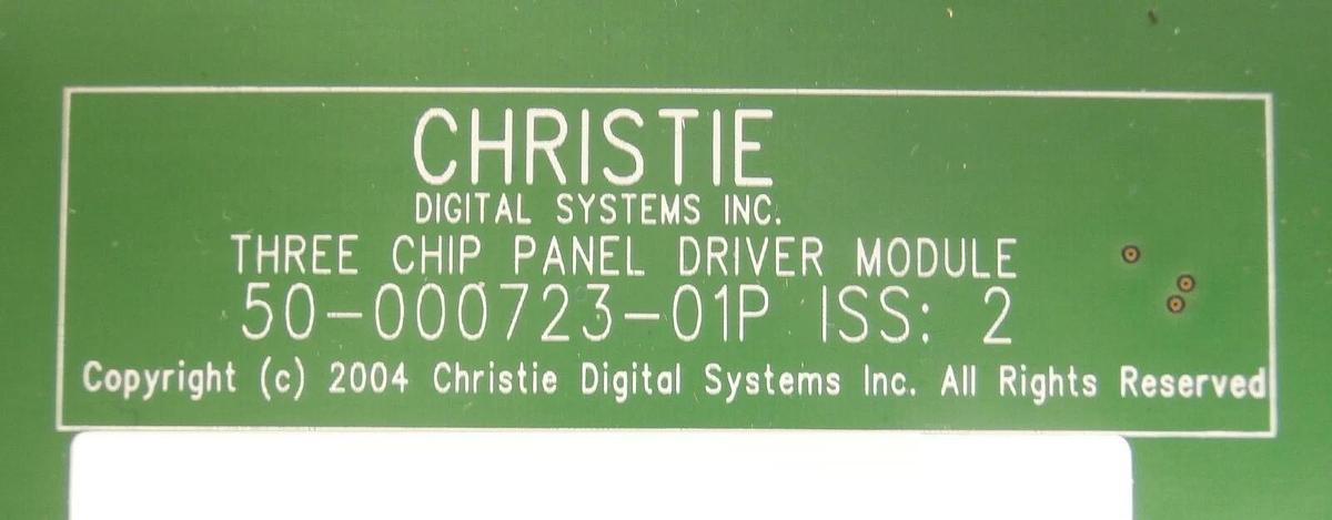 Used Christie Digital Systems 50-000723-01P Panel Driver Module PCB MATRIX S+2K Spare