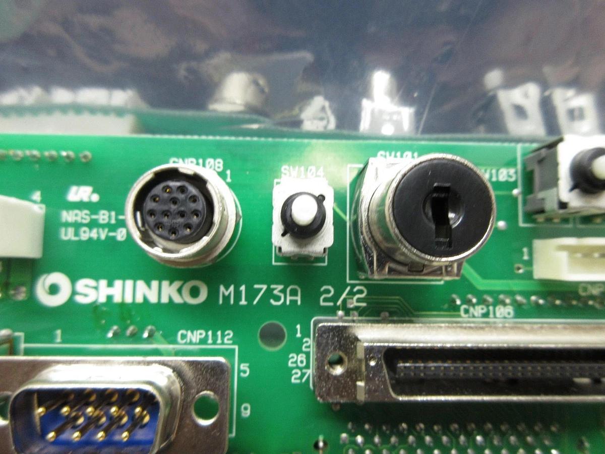 Used Shinko 3ASSYC806300 Operator Interface PCB no Key M173A 2/2 Asyst VHT5-1-1 Used