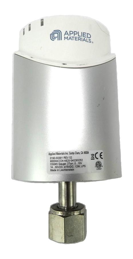 Used AMAT Applied Materials 0190-80891 Baratron Pressure Transducer Tested Working