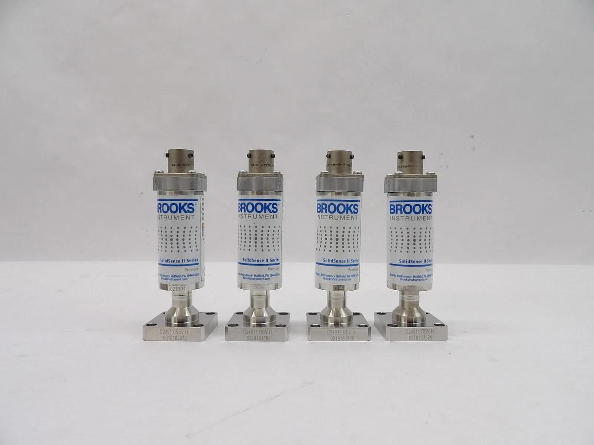 Used Brooks GID01C3WCSL GFD01C3BCSL Pressure Transducer SolidSense II Lot of 16