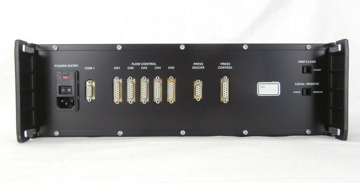 Used UNIT Instruments DX-5 MFC Mass Flow Controller Digital Control System Working