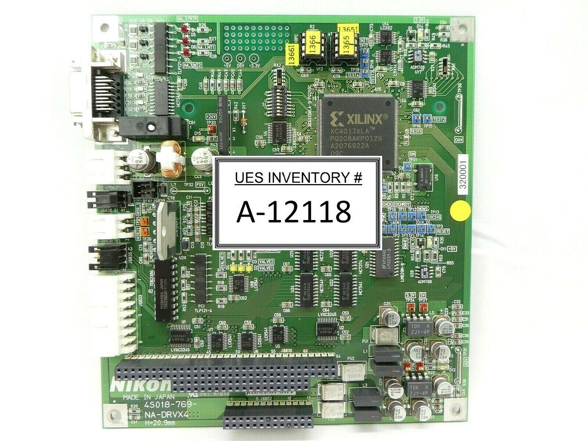 Used Nikon 4S018-769 Driver Board PCB NA-DRVX4 H=20.9mm NSR-S306C DUV Working