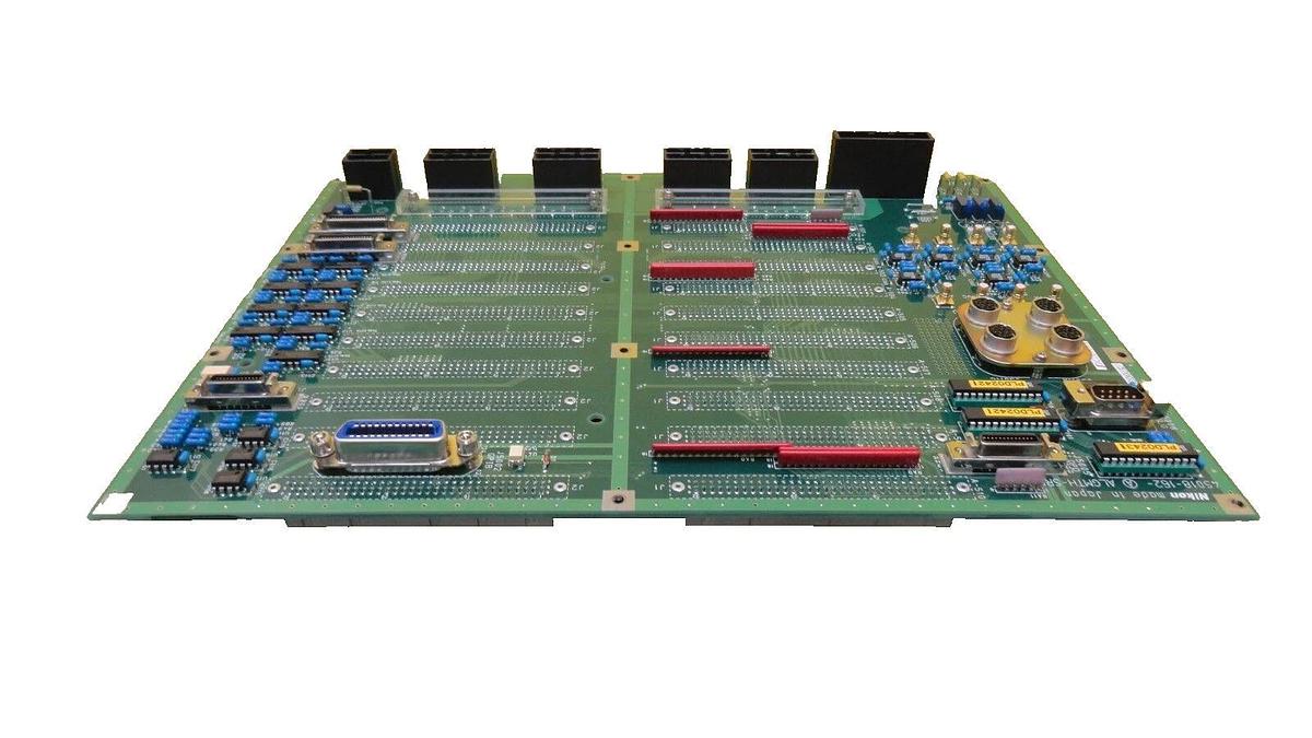 Used Nikon 4S018-162-A Backplane Interface Board PCB ALGMTH-SR8 NSR-S202A Used