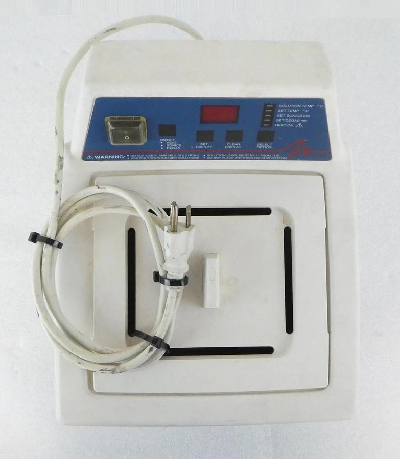 Used Branson 1210R-DTH Heated Ultrasonic Cleaner Bransonic 1210 Tested Working