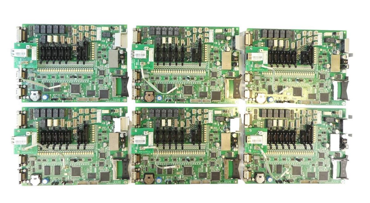 Used Sinfonia Technology SBX08-000089-11 SLPCPU6A PCB SBX93-100149-11 Lot of 6 Spare