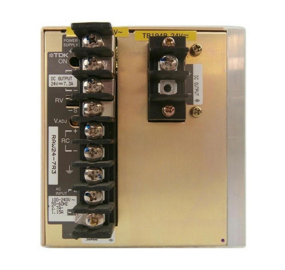 Used TDK RAW24-7R3 Power Supply RAW175W Nikon NSR Series Working Surplus