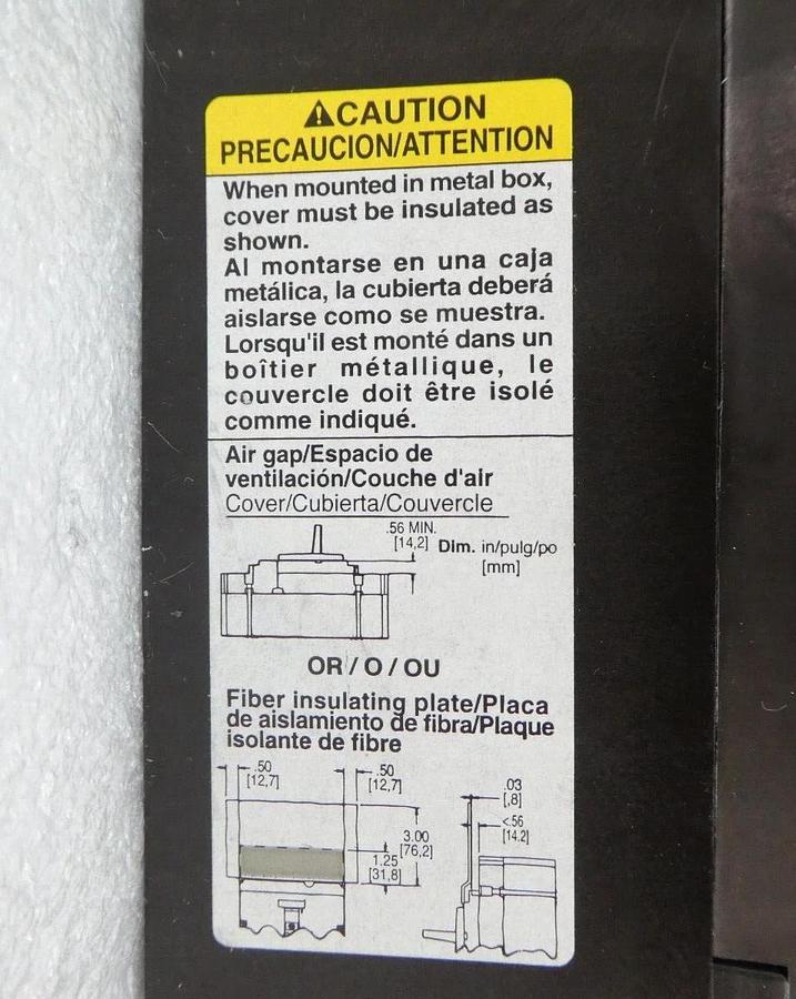 Used Square D HGF36050 Circuit Breaker PowerPact HG 060 Reseller Lot of 2 Working