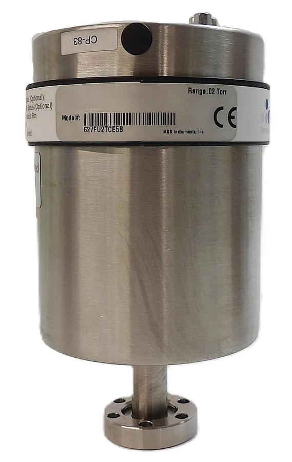 Used MKS Instruments 627FU2TCE5B Baratron Pressure Transducer Type 627F Spare