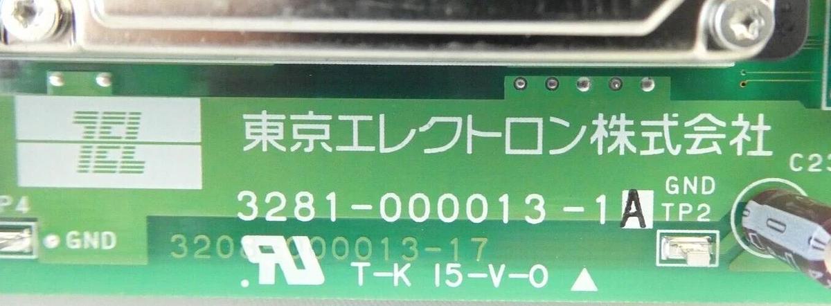 Used TEL Tokyo Electron 3281-000013-1A Interface PCB Card TCB0004-1/147CON Working