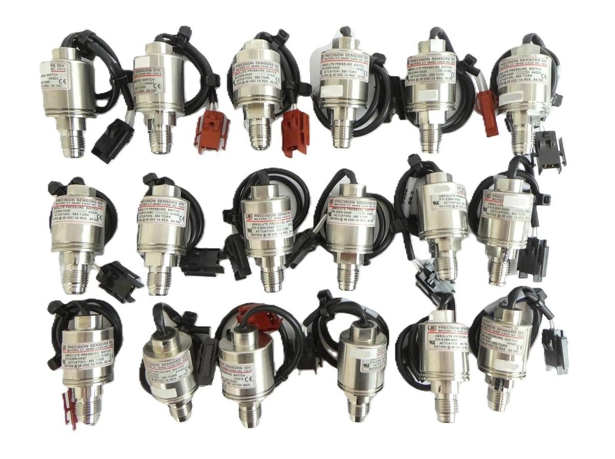 Used UE Precision Sensors E36W-H420 Pressure Switch Reseller Lot of 18 Working