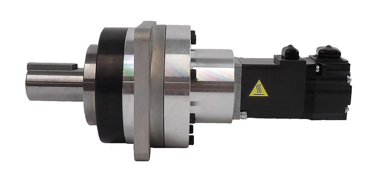 Used Mitsubishi Electric HF-KP13G7K AC Servo Motor HD HPG-20A-45-J6JMLAS-SB Working