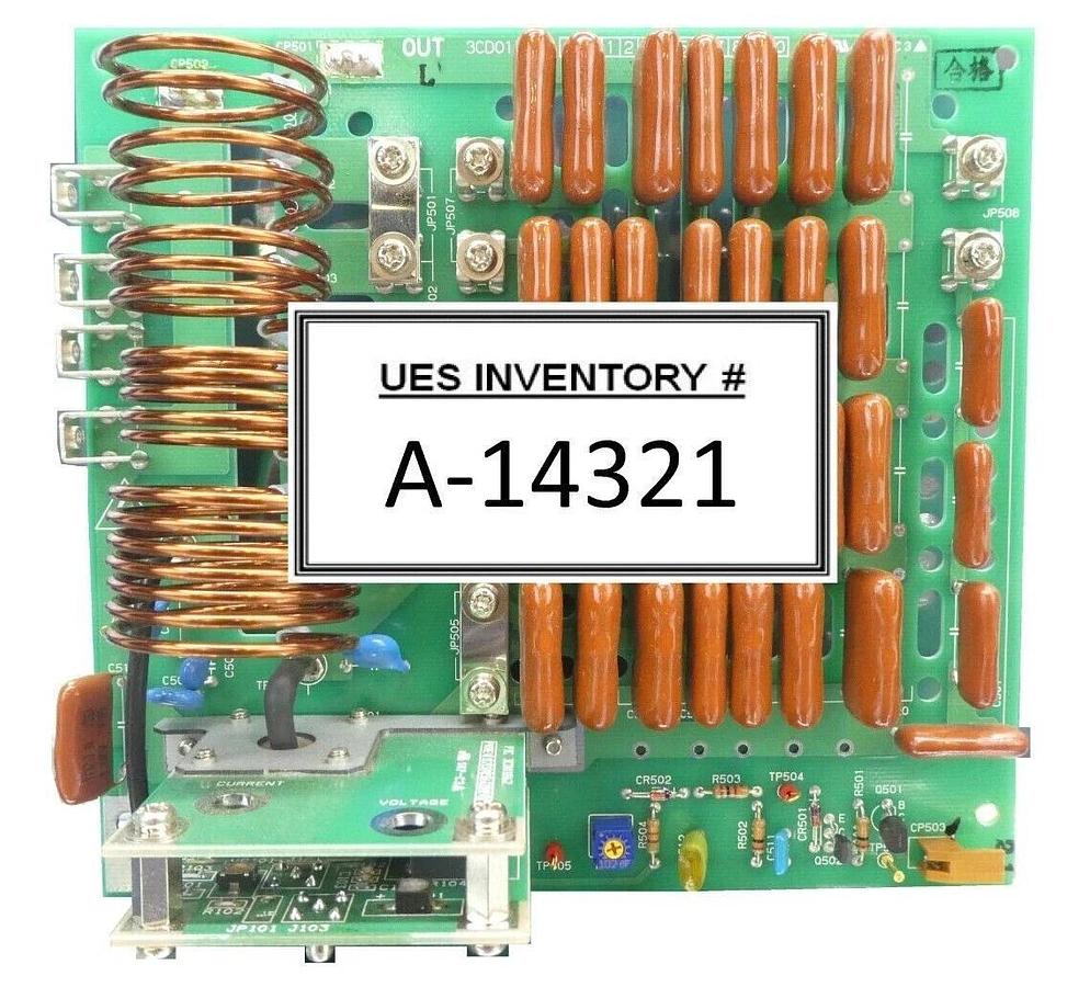 Used Hitachi Kokusai Denki 3CD01876 Resistor PCB OUT Mikro Sonic Working Surplus