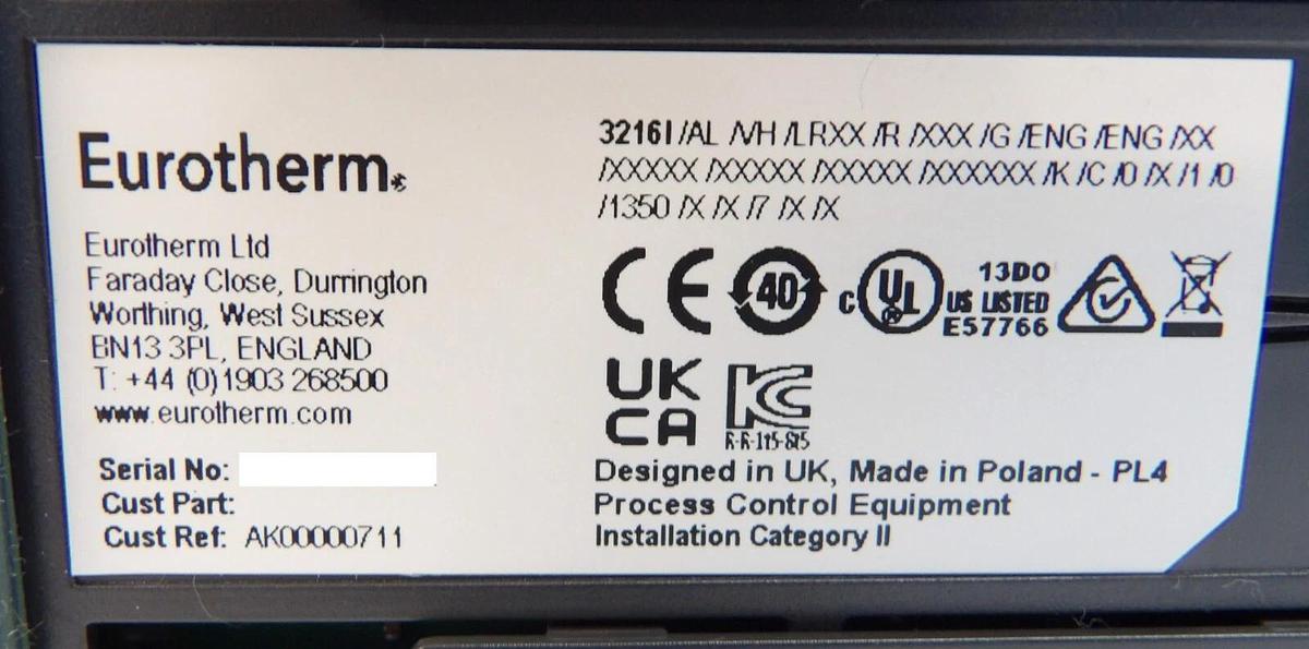 Used Eurotherm 3216I/AL Process Control Temperature Controller 3216 Lot of 4 New