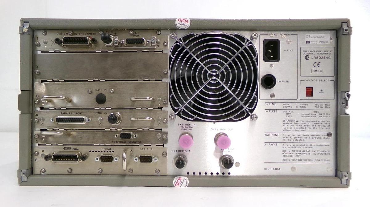 Used HP Hewlett-Packard 89441V VSB/QAM Vector Signal Analyzer (IF) AY9UFGUG7VID As-Is
